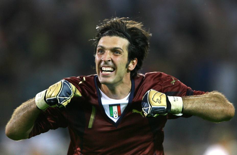 Mondiali 2006. Esultanza dopo Germani- Italia 0-2, 4-07-2006 (AFP)
